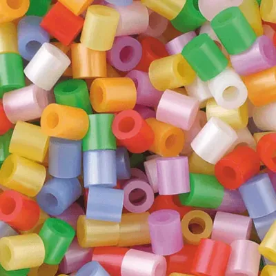 Produktbild von Nabbi® Bügelperlen Ø 5mm, 20.000 Stk., Perlmutt Mix