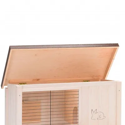 Image de Ferplast Clapier à lapins Ranch 100 Basic blanc 92 x 47 x 81 cm 57090000