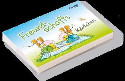 Produktbild von Oups Kärtchenbox - Freundschafts-Kärtchen