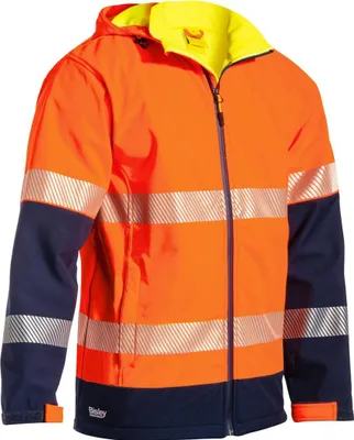 Immagine prodotto di Bisley Workwear Bisley giacca protettiva in ripstop MARRICK 276540 Gr. L arancio/navy