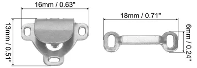 Produktbild von Hosenverschluss Haken 10 Paare Haken und ?sen Verschluss Set ?senverschlš¹sse zum N?hen N?hhaken fš¹r Hosenhaken Rockhaken Jacken Kleidung DIY BH Hose Rock Basteln, Silber