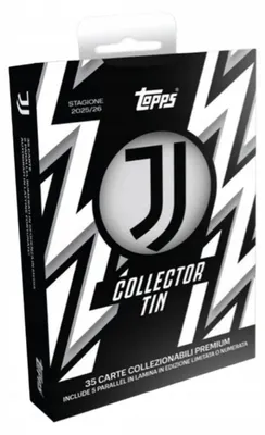 Image de THE LATEST Topps Juventus Collector Tin 2025/26 NUMBERED CARDS