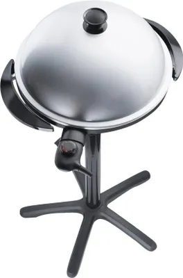Produktbild von Steba VG 250 - BBQ-Grill - elektrisch - schwarz/silber