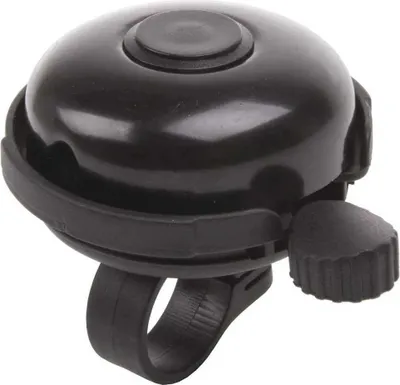 Produktbild von M-Wave Bella Trill Fahrradklingel 53mm Aluminium Rechtsmontage Schwarz.