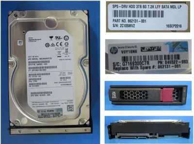 Immagine prodotto di Hewlett Packard Enterprise DRV HDD 3TB 6G 7.2K LFF SATA