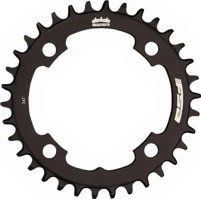Image de FSA Plateau pour VTT Megatooth, 4 broches, 1x, 104 mm x 34 dents, noir - fiable...