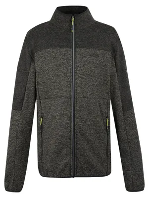 Immagine prodotto di Regatta - Felpa in pile "Elram" con cerniera integrale da uomo RG12015 (5XL) (grigio granito/nero)