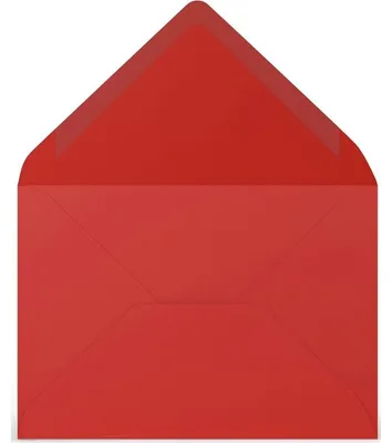 Image de Enveloppes Coloretti VE=5 pièces, format C6, couleur coquelicot.