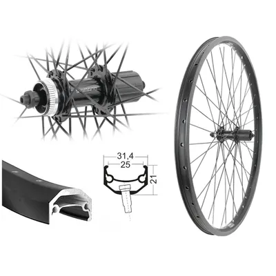 Produktbild von Bärwinkels Hinterrad 28/29 Zoll Andra40 25-622 Disc Hohlkammer Shimano 8,9,10 verstärkt bis 180kg