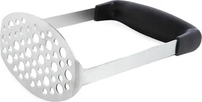 Obrázok produktu pre Judge Kitchen mačkadlo na zemiaky, nehrdzavejúca oceľ, 18 cm, strieborná/čierna