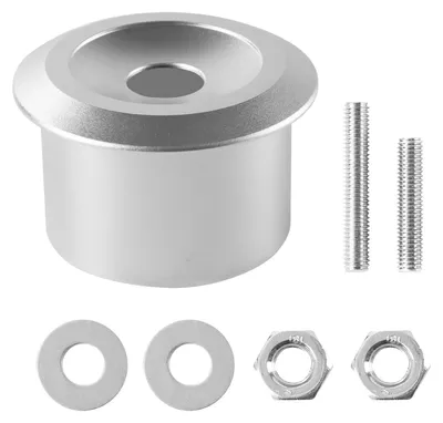 Seltenerd-Magnet 25000 Gs mit Schrauben-Set, Silber