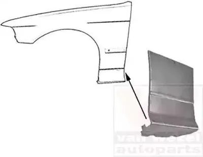 Produktbild von VAN WEZEL 0642155 Kotflügel Vorne Links für BMW 3 Coupe (E36) 3 Cabrio (E36)
