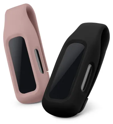 Produktbild von kwmobile 2x Silikon Fitnesstracker Halterung für Fitbit Inspire 3 / Inspire 2 / Ace 3 Clip Halter - Fitness Tracker Hülle für Sport - TPU Schutzhülle