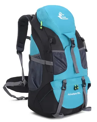 Obrázok produktu pre Wandelbatoh 50 litrov, vodeodolný, ľahký, vhodný na outdoorové aktivity a športové výlety