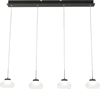 Produktbild von Arabella - Fabas Luce 4-flammige Pendelleuchte - 32W LED - Weißes modernes Design