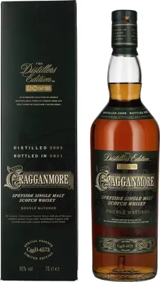 Produktbild von Cragganmore The Distillers Edition 2021 Double Matured 2009 40% Vol. 0,7l in Geschenkbox