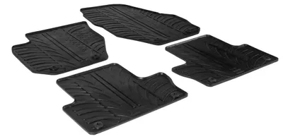 Produktbild von LAMPA Fußmatten Set Gummi für VOLVO XC60 (156) Vorne+Hinten