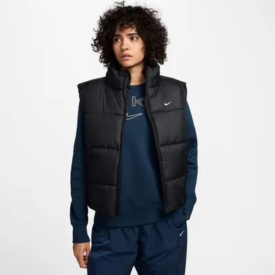 Produktbild von Nike W Nsw Tf Synfl Nk Clsc Vest Black/White Black/White S