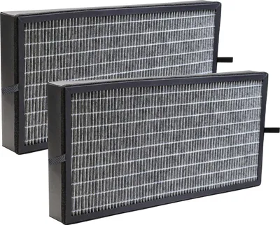 Produktbild von vhbw 2x H11 Filter Ersatz für Kärcher 2.863-029.0 für Luftreiniger - Ersatz-Filter mit integriertem Aktivkohle-Filter