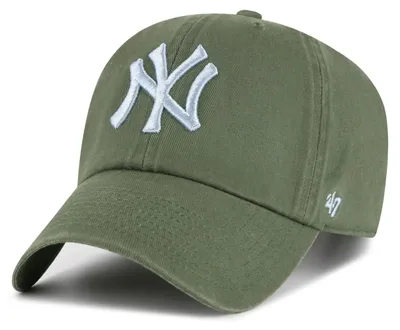 Produktbild von '47 Brand MLB New York Yankees '47 CLEAN UP Cap Contrast Moss