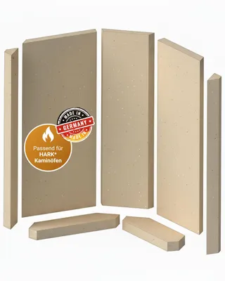 Produktbild von Feuerraumauskleidung 7-teilig passend für Hark** (Vermiculite)