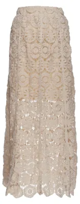 Image de Jupe pour femme ALEIDA - beige, taille S