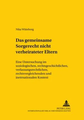 Immagine prodotto di Das gemeinsame Sorgerecht nichtverheirateter Eltern