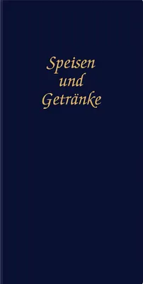 Produktbild von Adina Speisekarte Menümappe 1/2 A4 dunkelblau