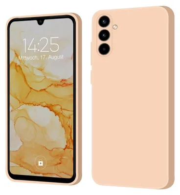 Produktbild von Hülle für Samsung Galaxy A35 5G Case Cover Bumper Smartphone Softgrip Schutzhülle Farbe: Rosa
