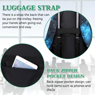 Imagen del producto de Mochila para estudiantes de primaria y secundaria, impermeable, con estuche para el almuerzo y portalápices