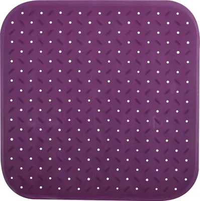 Produktbild von MSV Dusch-/Badeschutzmatte Bad - Gummi - lila - 54 x 54 cm