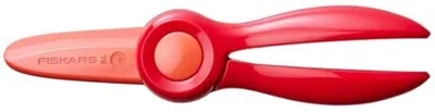 Produktbild von Fiskars 1064065, Kind, Gerader Schnitt, Einzelbild, Rot, Kunststoff, Kunst-& Handwerksscheren
