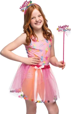 Produktbild von Boland Dress Set Fee Pink alles Gute zum Geburtstag