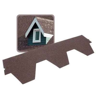 Produktbild von DAPRONA 20x Bitumen Dachschindeln Hexagonal Braun 1 m x 32 cm – 2,6 m² selbstklebend mit Glasvlieseinlage – wetterfest & UV-beständig für Gartenhaus, Carport, Garage, Pavillon