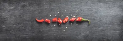 Immagine prodotto di The Living Store Tappeto da cucina lavabile Pepperoni 60x300 cm