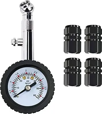 Produktbild von Reifendruckmesser digitale Präzisions-Offroad-Fahrzeuge, Transporter, Fahrräder (mit Schraderventilen), Motorräderautos