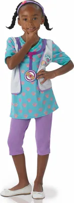 Produktbild von Doc McStuffins Kostüm für Kinder Kindergröße: 86