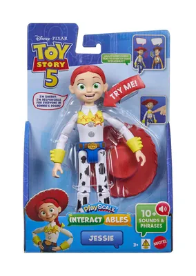 Produktbild von Disney Pixar Disney und Pixar Toy Story 5 Interactables-Figuren, ca. 18 cm, Zitate aus dem Film und interaktive Gespräche, 3 Jahr(e), Mehrfarbig, Kunststoff, Metall