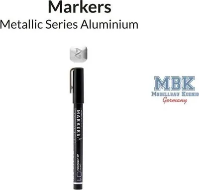 Productafbeelding van GAAHLERI GAA-45114 Metallic Serie Markeerstift, Aluminium