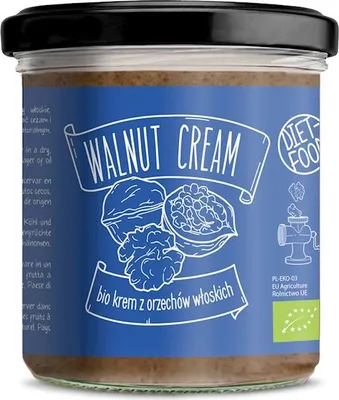 Obrázok produktu pre KRÉM Z PRAŽENÝCH VLAŠSKÝCH ORIEŠKOV300 g - DIÉTNE-POTRAVINY