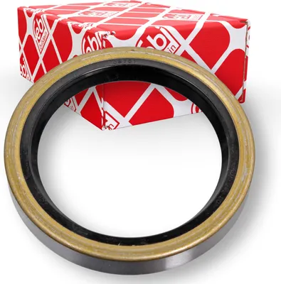Produktbild von FEBI BILSTEIN Simmerring 08701 Eingang passend für MERCEDES-BENZ ACTROS 10mm NBR (Nitril-Butadien-Kautschuk) 50mm 65mm 0,045kg