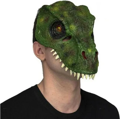 Obrázek produktu pro Maska My Other Me zelená Jedna velikost dinosaura