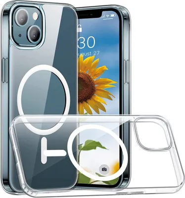 Obrázek produktu pro INF Transparentní kryt mobilu kompatibilní s nabíječkou MagSafe pro iPhone 13 Pro Max