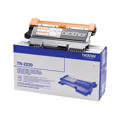 Zdjęcie produktu dla Brother TN2220 Brother TN-2220 Kaseta laserowa 2600 stron czarny Toner laserowy / kaseta laserowa