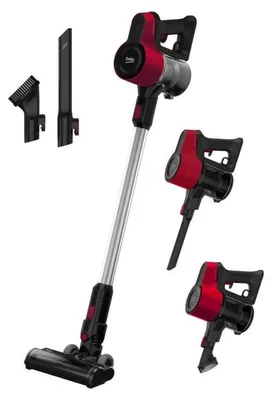 Zdjęcie produktu dla Beko VRT50121VR, Pionowy odkurzacz, Bez worka, Czerwony, 0,55 l, Suchy, MIF