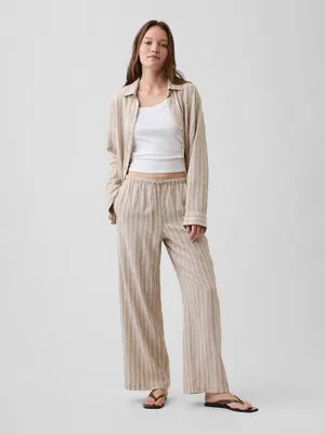 Produktbild von GAP Leinenhose mit weitem Bein L