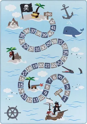 Image de Tapis pour enfants lavable à 30° TRESORS