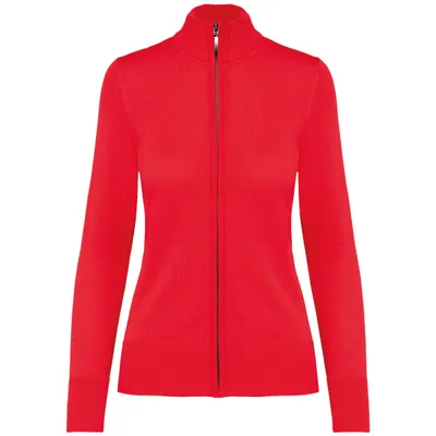 Produktbild von Kariban Damen Cardigan mit Reißverschluss