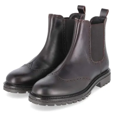 Zdjęcie produktu dla Męskie buty Chelsea marki Bullboxer, kolor brązowy, skóra, rozmiar: 44