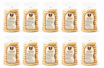 Produktbild von La Cuoca Pugliese - Freselle Bianche Croccanti - Artigianale Pugliese - Ricetta Tradizionale - 10 x 500 g